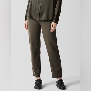 NWT Eileen Fisher Washable Flex Ponte Straight Pant